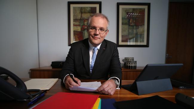 Treasurer Scott Morrison will hand down the 2017 Budget today. Picture Kym Smith