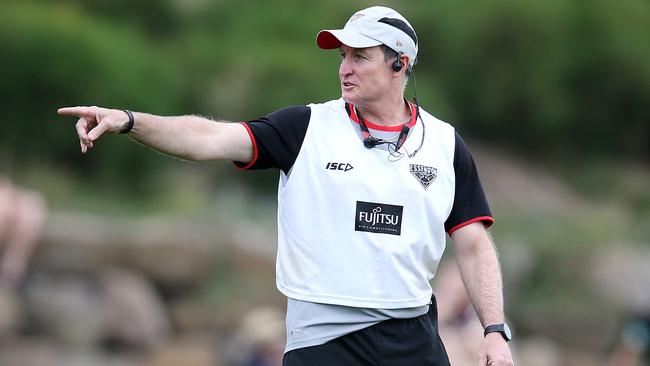 John Worsfold at Essendon training. Picture: Michael Klein