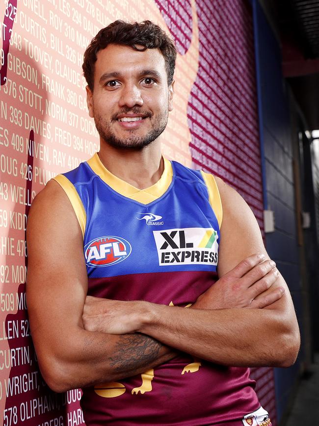 Brisbane Lions player Callum Ah Chee has been a standout for this year’s grand finalists. (Image/Josh Woning)