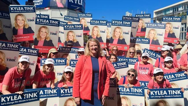 North Sydney’s Independents helped to launch Kylea Tink’s campaign.