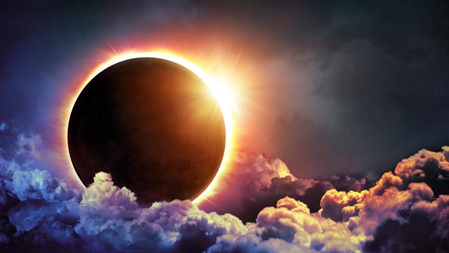 The partial solar eclipse will only be seen from parts of the northern hemisphere, but its astrological effects will be felt by all. Picture: NASA