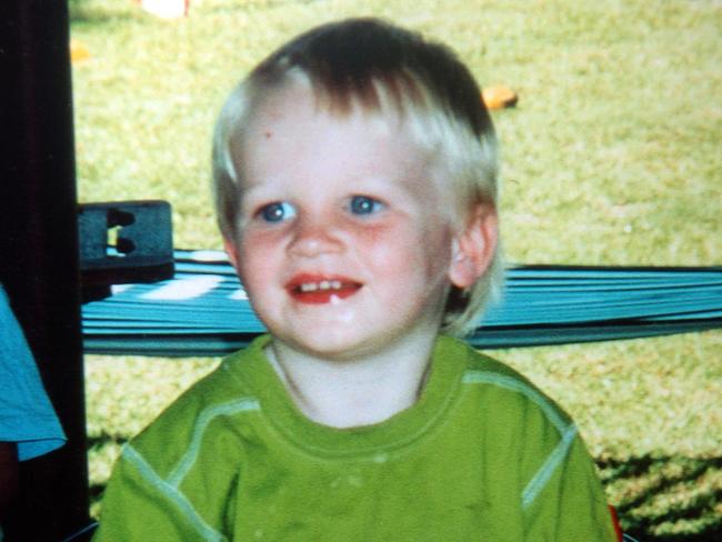 Brent Londrigan, 2, died in the fire.