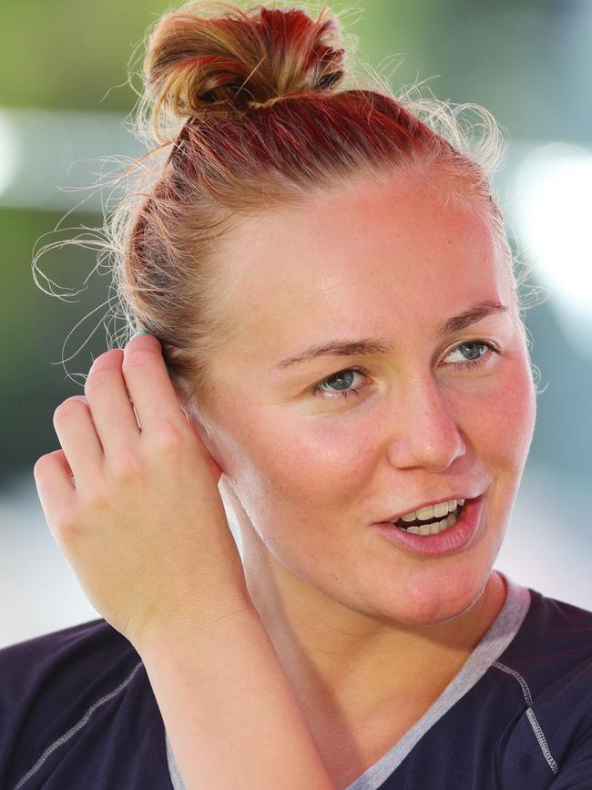 Ariarne Titmus is set to challenge American great Katie Ledecky. Photo: Lachie Millard