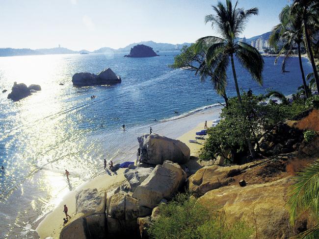 Acapulco was once revered as one of the world’s most beautiful tourist destinations, even becoming the subject of ’80s hit ‘Loco in Acapulco’. Picture: Princess Cruises