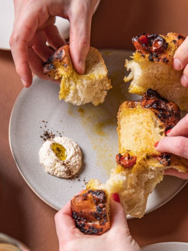 A close runner up to one of the favourite dishes at Alibi was the focaccia with black garlic, confit tomato, wakame and ricotta.