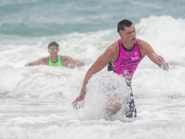 Conner Mags on Day 1 of the Shaw and Partners Iron Man /Woman Series at North Burliegh. Picture: Glenn Campbell