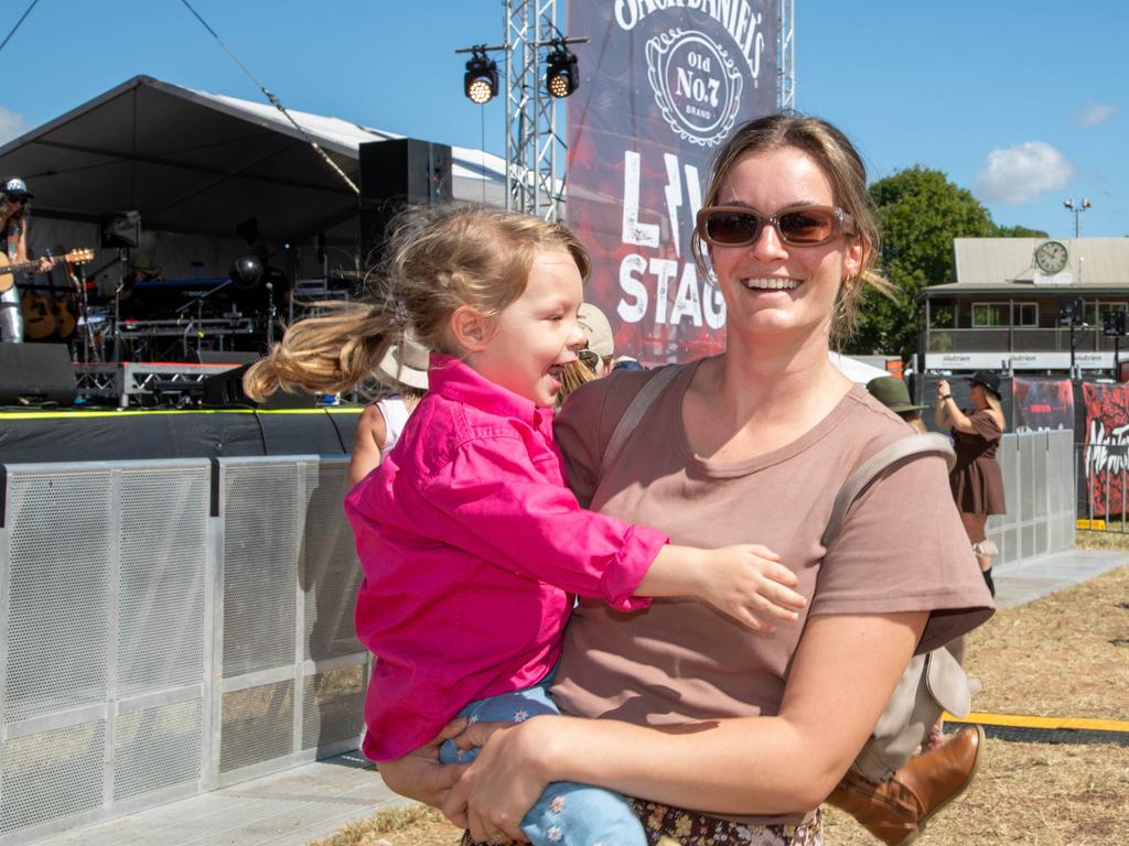 Mia Patch and Tiarni Goulding. Meatstock - Music, Barbecue and Camping Festival at Toowoomba Showgrounds.Saturday March 9th, 2024 Picture: Bev Lacey