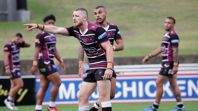 Hastings turns out for Blacktown Workers Sea Eagles. (Christian Gilles)