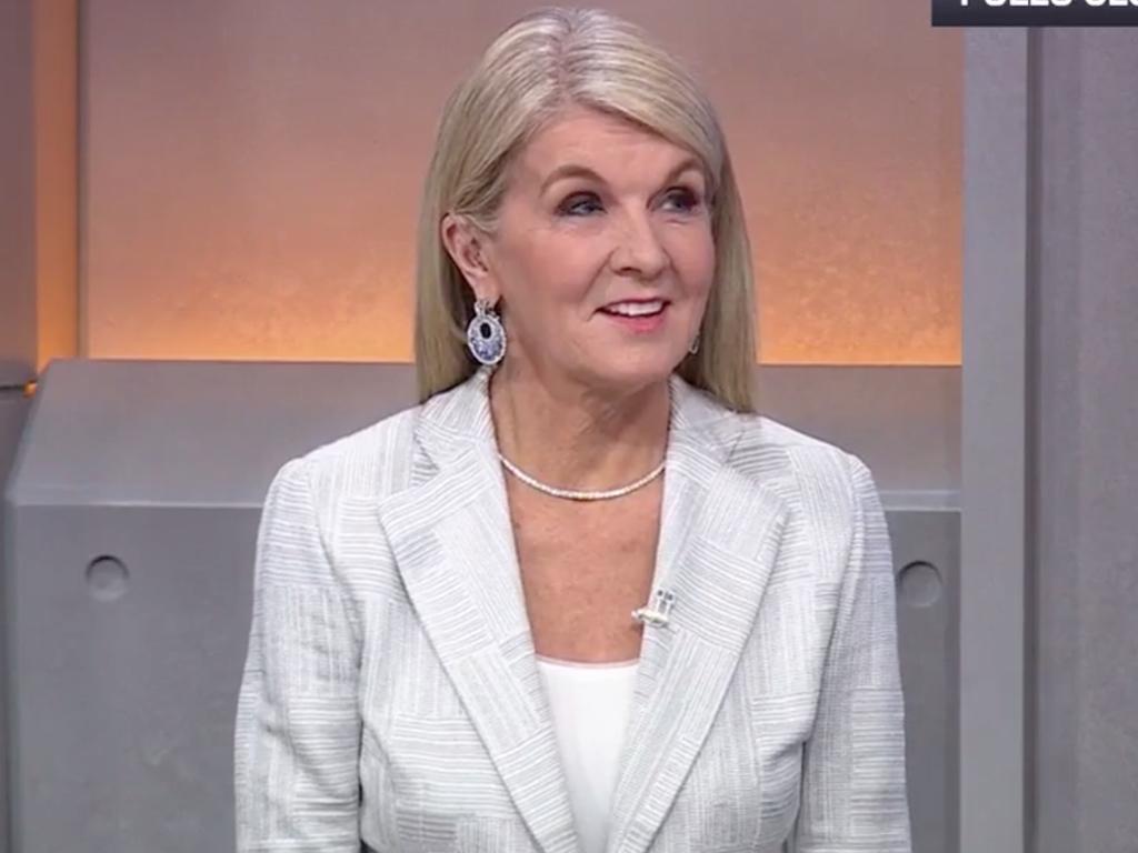 Julie Bishop on election night.