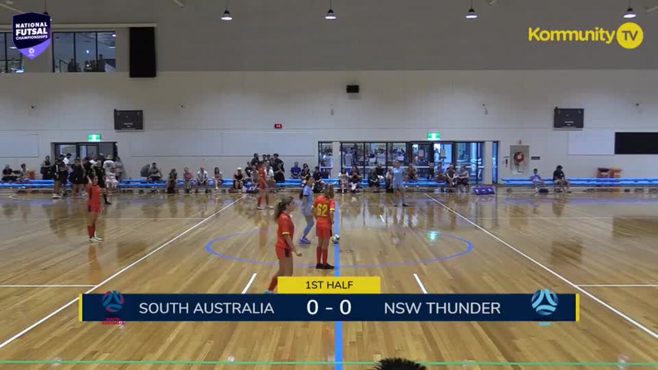 Replay: Football South Australia v Football NSW Thunder (U17 Girls) -  2025 National Futsal Championships Day 2