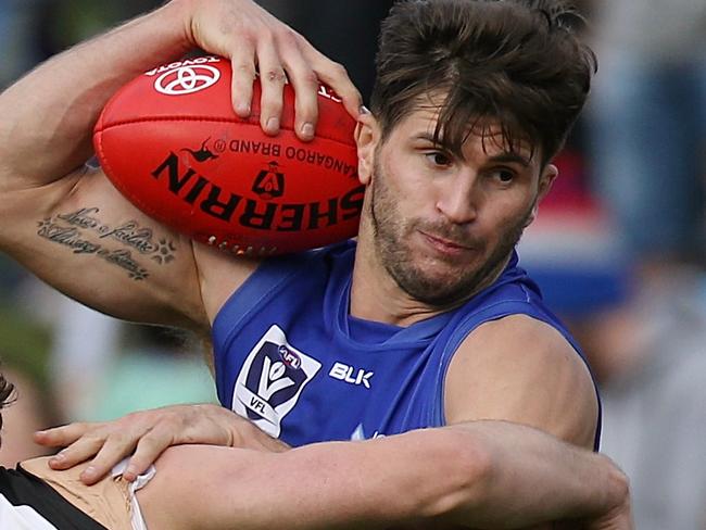 VFL Footscray v Essendon Koby Stevens Picture:Wayne Ludbey