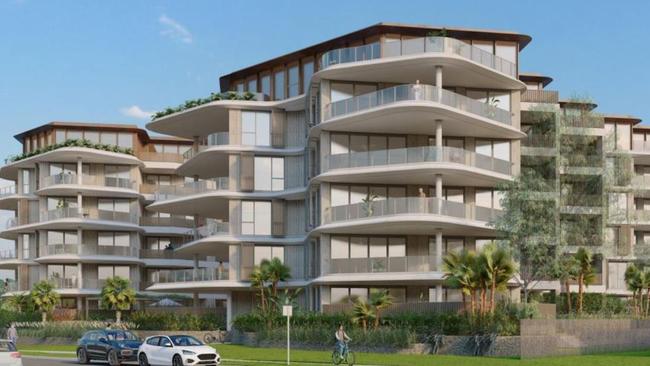 The $31m development will feature two separate six-storey buildings.