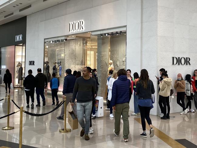 Non-Essential shopping at Chadstone Shopping Centre in Melbourne. Picture: Alex Coppel.