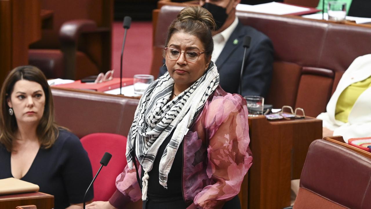 Greens deputy leader Mehreen Faruqi said Labor had ‘abandoned students’ ahead of this weekend’s indexation rate hike. Picture: NCA NewsWire / Martin Ollman