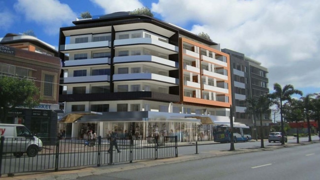 The block at Maroubra Junction features a communal roof garden.