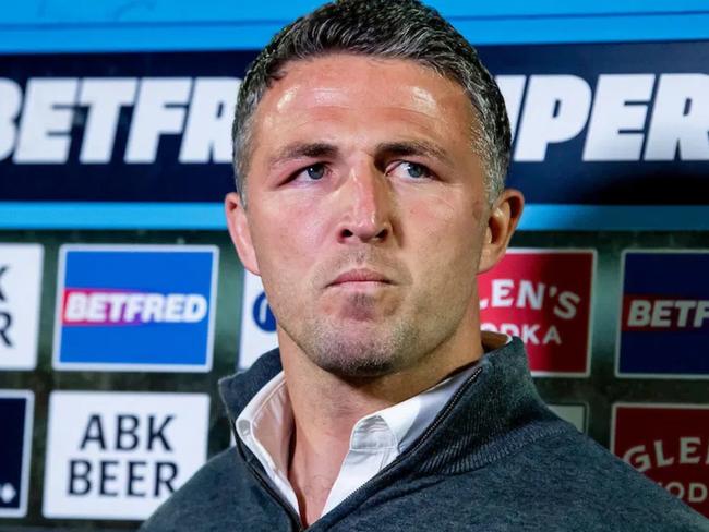 Warrington Wolves coach Sam Burgess.