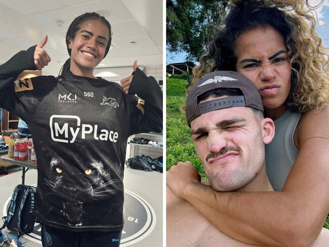 Nathan Cleary and Mary Fowler.