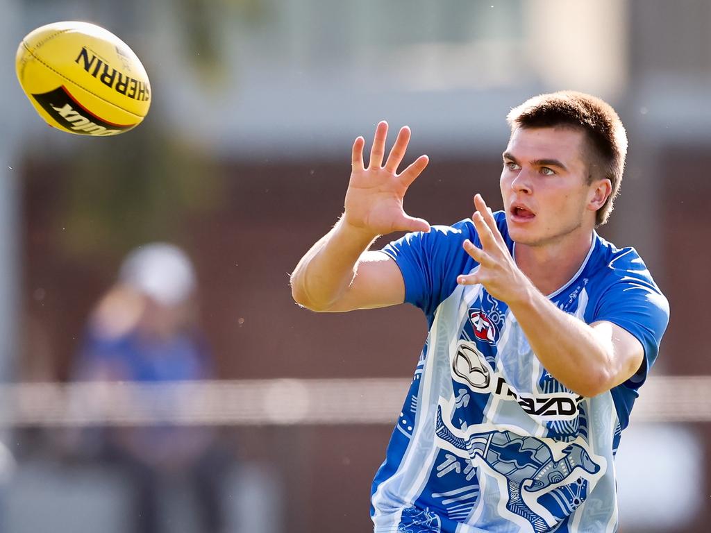 Colby McKercher is destined to become a star AFL midfielder. Picture: Dylan Burns/AFL Photos via Getty Images