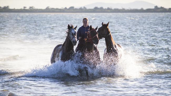 Leading Mackay trainer and jockey Trinity Bannon.