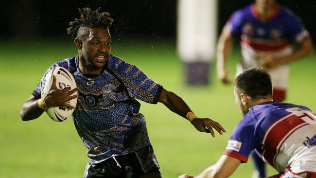 Mossman-Port Douglas player Matt Gibuma. PICTURE: STEWART MCLEAN