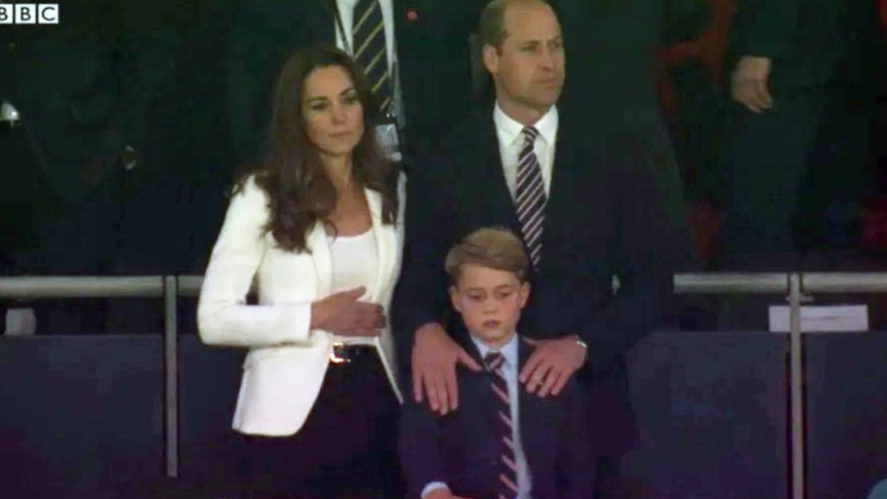 Royals haven’t looked this upset since a certain Oprah interview. Picture: BBC