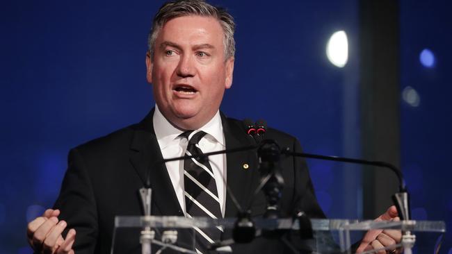 Eddie McGuire’s grand plan for boutique stadium hits snag. Picture: Hamish Blair