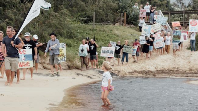 Community spirit remained strong at Yaroomba where residents and supporters awqait the outcome of their Planning and Environment Court appeal against Sunshine Coast Counci's approval of the Sekisui House residential and hotel development.