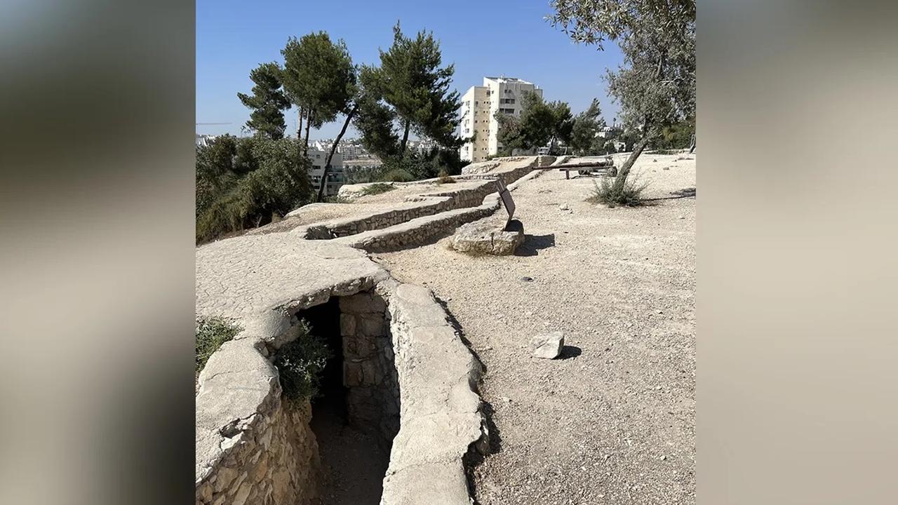 The site of Sennacherib’s Jerusalem camp, now known as Ammunition Hill. Picture: Steve Compton