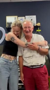 Grandpa proves you’re never too old to get a tattoo