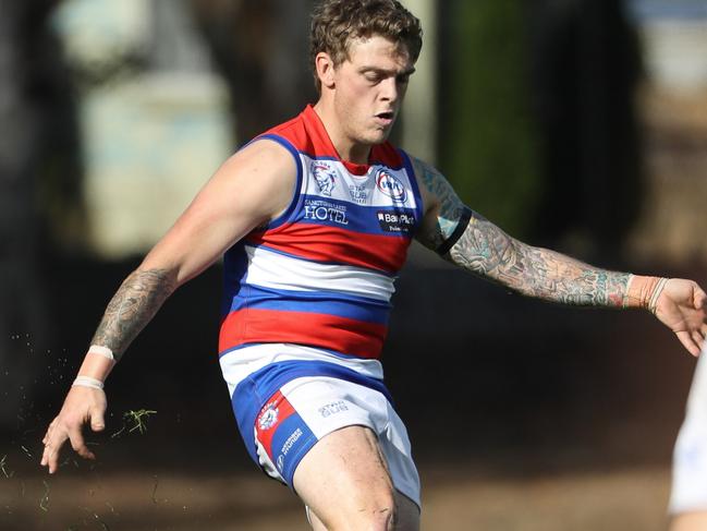 Marcus Groves in action for Point Cook WRFL. Picture: Local Legends Photography