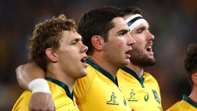 Rob Simmons (C) will join London Irish. Picture: Cameron Spencer/Getty