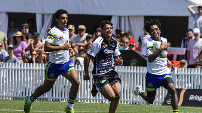 U17s boys Koori Knockout grand final, La Perouse Panthers vs Bundjalung Baygal Warriors. Picture: Andrea Francolini