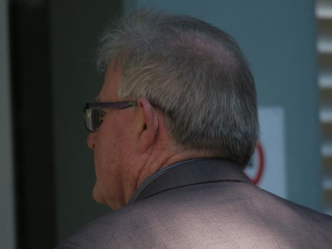 Dreyer enters Gosford Court for a previous appearance. Picture: NewsLocal