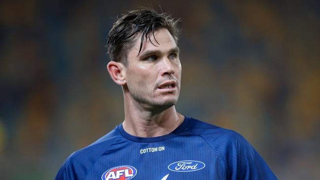 Tom Hawkins has struggled to hit the scoreboard in recent weeks. Picture: Russell Freeman/AFL Photos via Getty Images