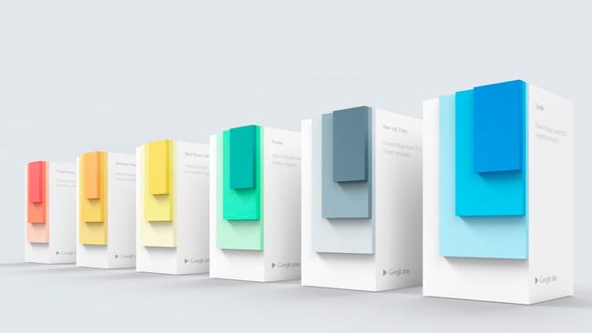 Google handed out six top design awards at its annual developers' conference in San Francisco for use of its Material Design guidelines.