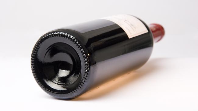 Collie’s car contained an empty wine bottle.