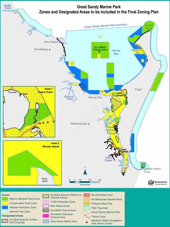 Protected zones in the Great Sandy Marine Park will increase by 9 per cent in 2024 in an effort to boost biodiversity and tourism opportunities.