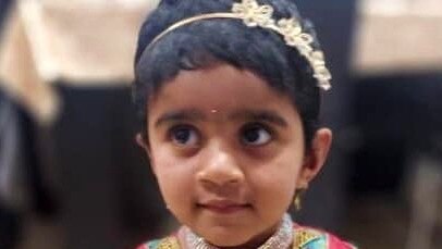 Rishwika Salibindla has been identified as the one-year-old girl struck and killed in her familyâs driveway in Sydney. Picture: Supplied / GoFundMe