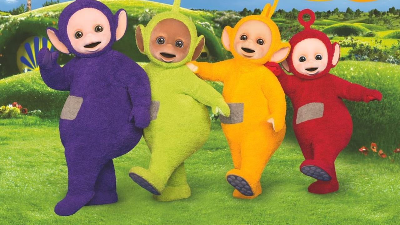 Talk time: Children are mimicking their favourite TV characters like the Teletubbies – but there could be developmental drawbacks. Picture:file image