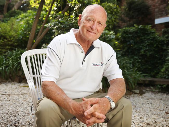 Vietnam vet Rick Cranna at home. Picture: Richard Dobson