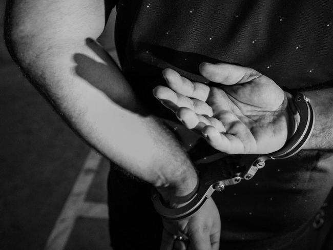 Handcuffs police arrest generic