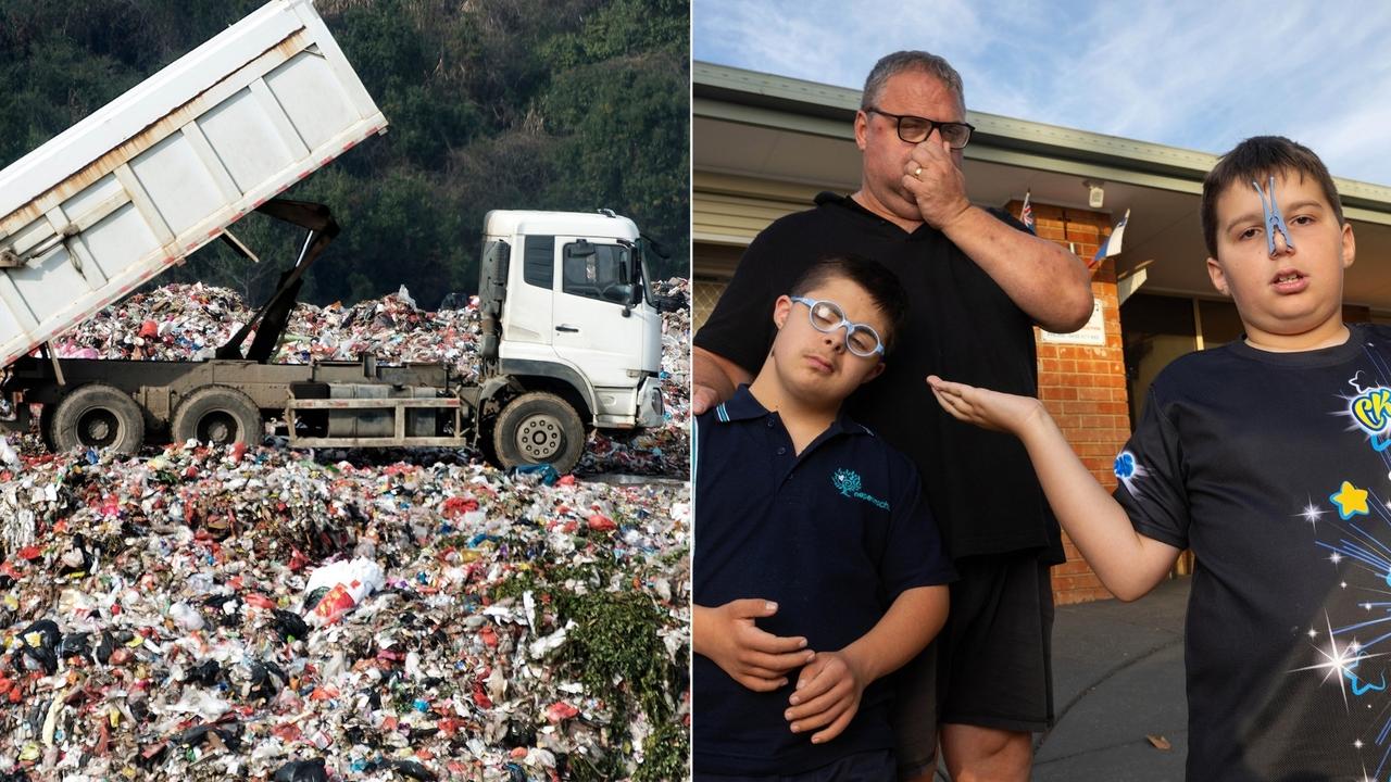 Lenti Lenko and his sons Christian and Dominic are battling the same stench they tried to escape years ago after it moved into their new neighbourhood.