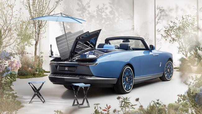 The Rolls-Royce Boat Tail is also the world’s most expensive picnic hamper.