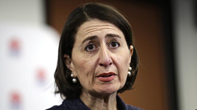 Gladys Berejiklian has provided an update on coronavirus in NSW. PICTURE: NCA NewsWire/Adam Yip