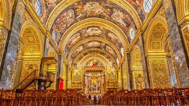 St John's Co-Cathedral in Valletta, Malta.