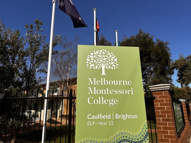 Melbourne Montessori College has few rules but its students are exceeding expectations while learning at their own pace. Picture: Rebecca Borg