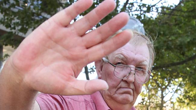 Brian Bowdidge leaving a Supreme Court hearing in Sydney. Picture: Monique Harmer