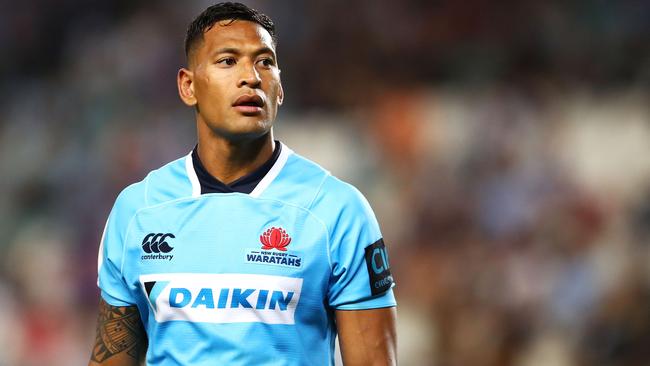 Waratahs and Wallabies star Israel Folau.