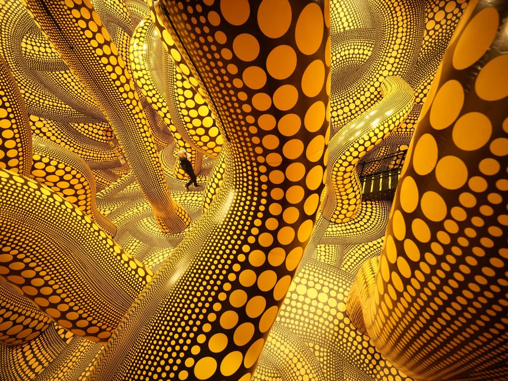 The largest-ever immersive exhibition by Yayoi Kusama, entitled 