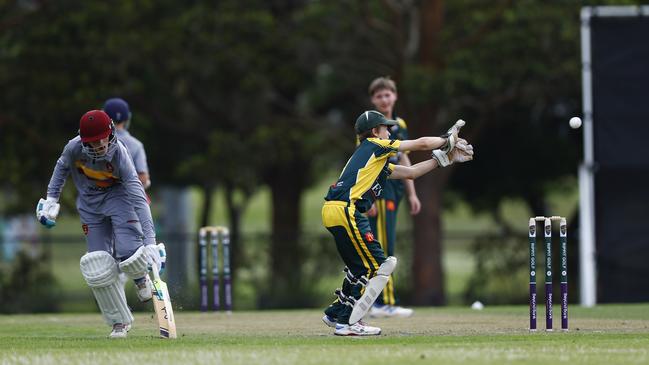 Wests Newcastle v Stockton at Harker Oval. Picture: Michael Gorton